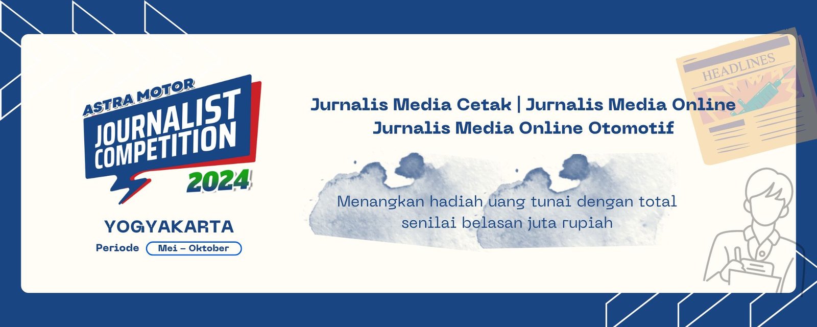 Registrasi Astra Motor Yogyakarta Journalist Competition 2024