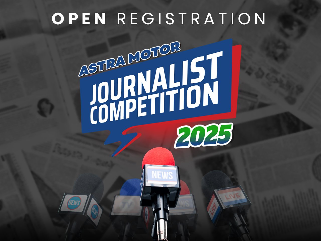 Registrasi Astra Motor Yogyakarta Journalist Competition 2025