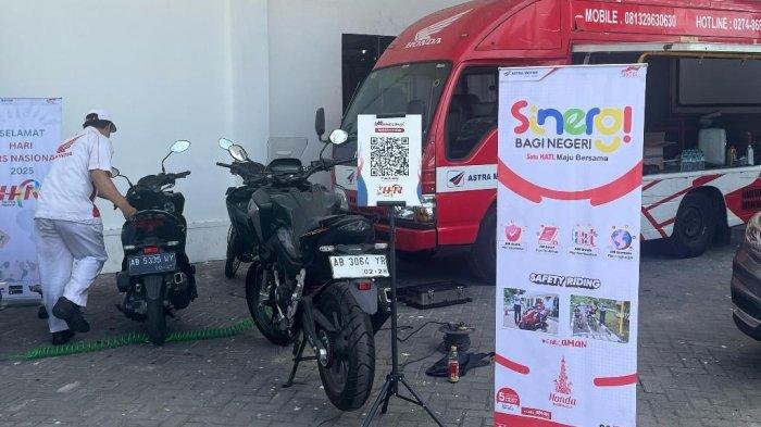 Peringati HPN, Astra Motor Yogyakarta Gelar Servis dan Ganti Oli Gratis bagi Karyawan Tribun Jogja