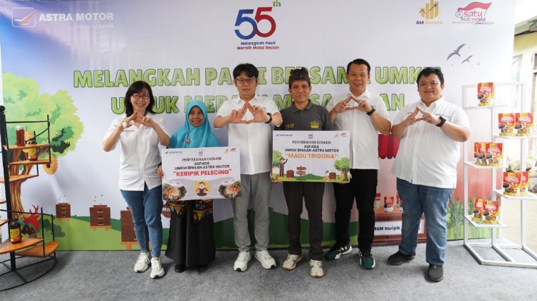 Semarak HUT 55 Astra Motor, Berikan Komitmen Melangkah Pasti Bersama UMKM