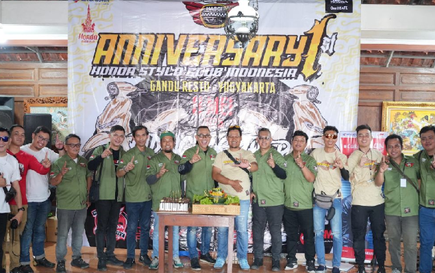 Astra Motor Yogyakarta X Honda Stylo Club Indonesia (HASCI), Rayakan Anniversary Perdana, Ratusan Bikers Honda Stylo Serbu Yogyakarta