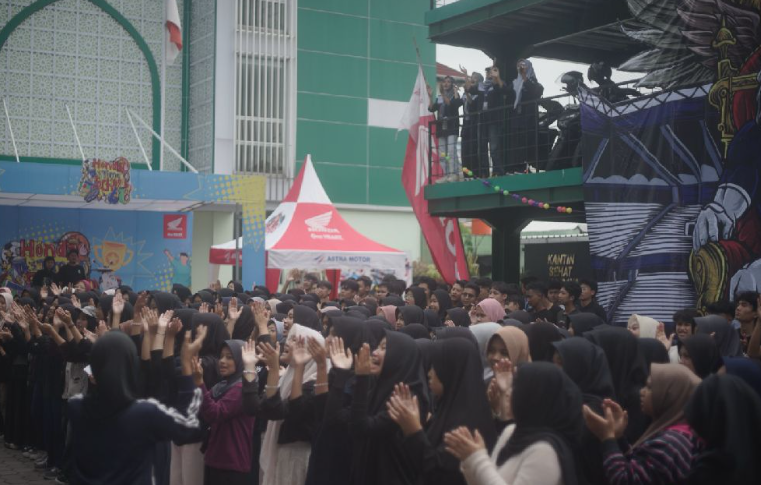 Honda Its Time to School (HITS) Astra Motor YogyakartaSukses Menggandeng Enam Sekolah Penuh Talenta