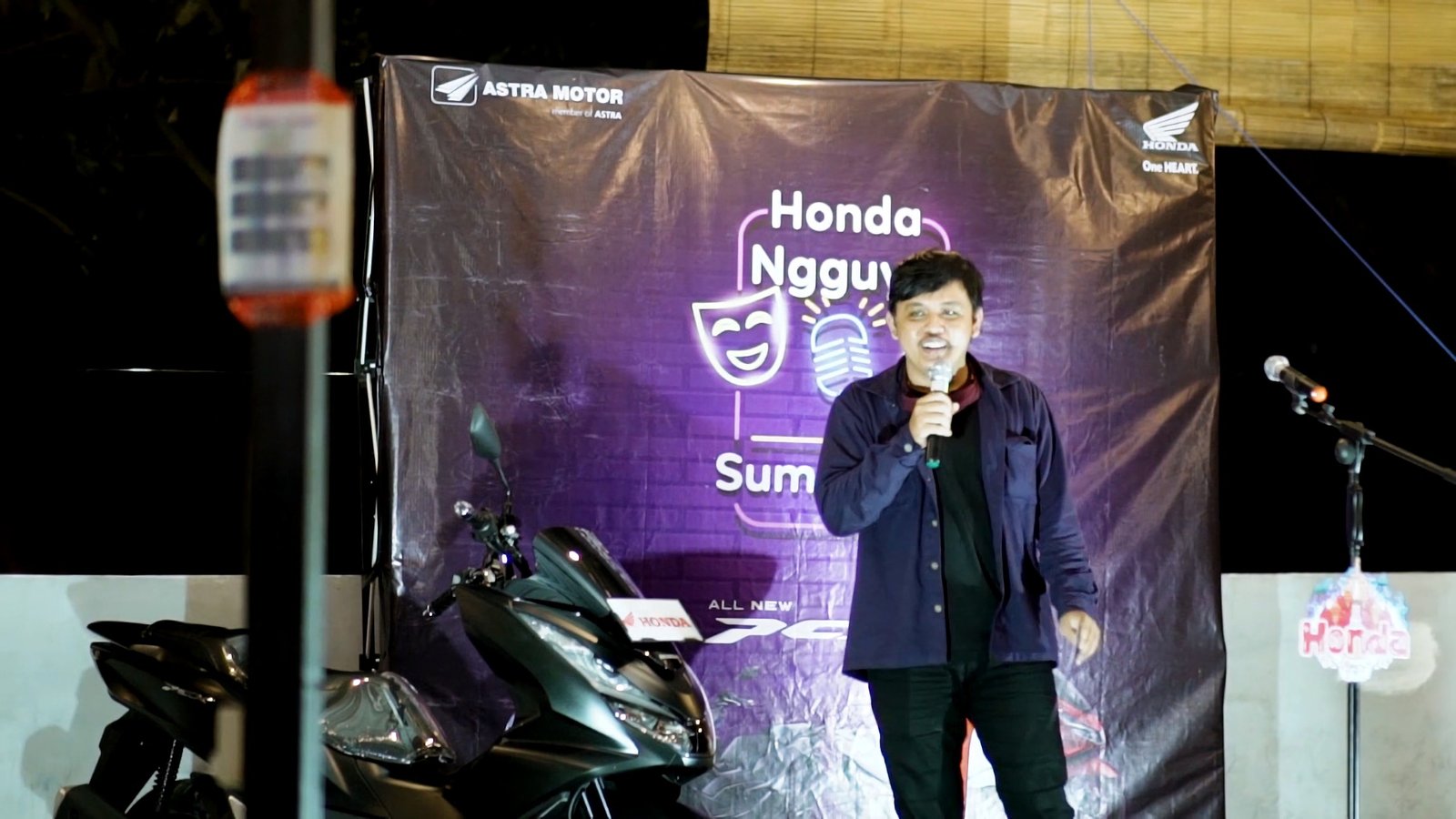 Honda Ngguyu Sumringah Apresiasi Talenta Komika Jogja