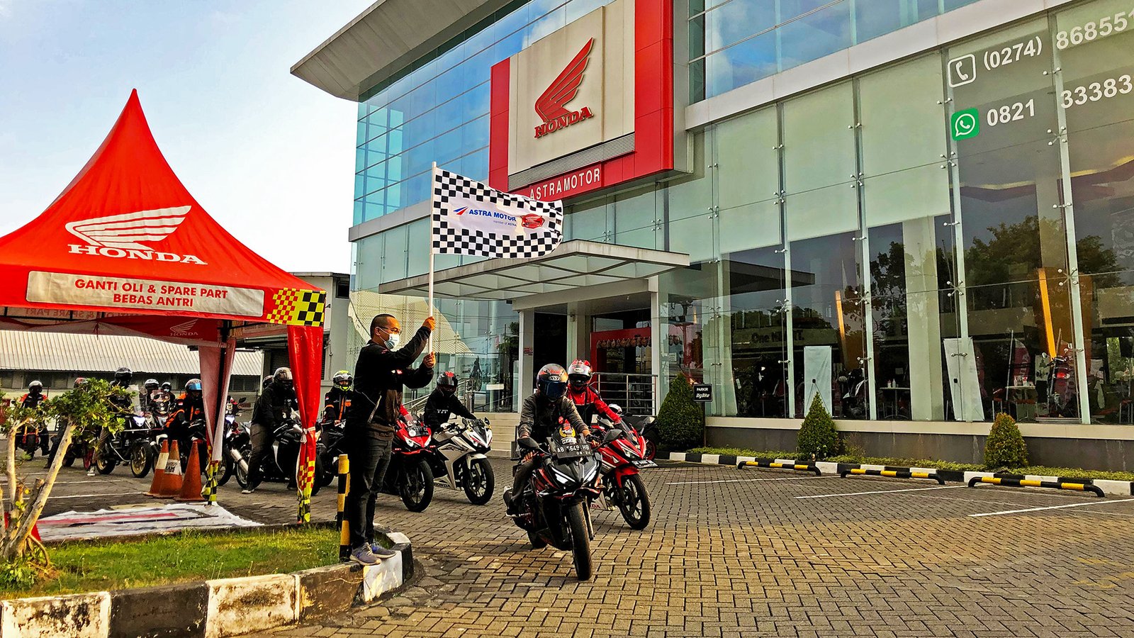 Komunitas Motor Sport Yogyakarta Kenali Fotografi Balap dan Nonton Bareng MotoGP