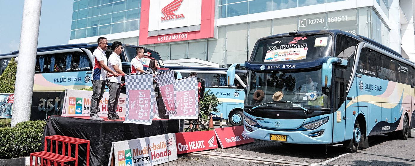 Balik Bareng Honda 2023 Berangkatkan 370 Konsumen Kembali ke Jakarta