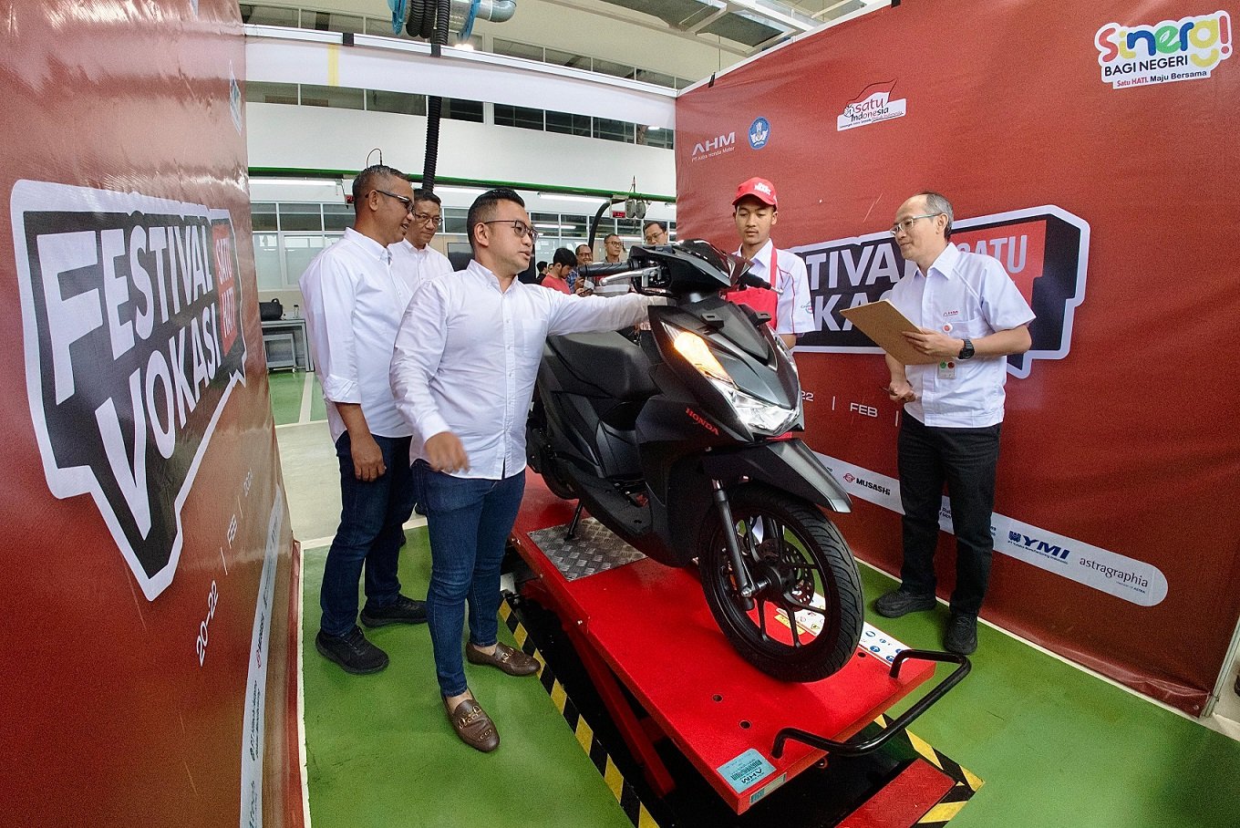 Motor Listrik Jadi Materi Uji Baru Festival Vokasi AHM