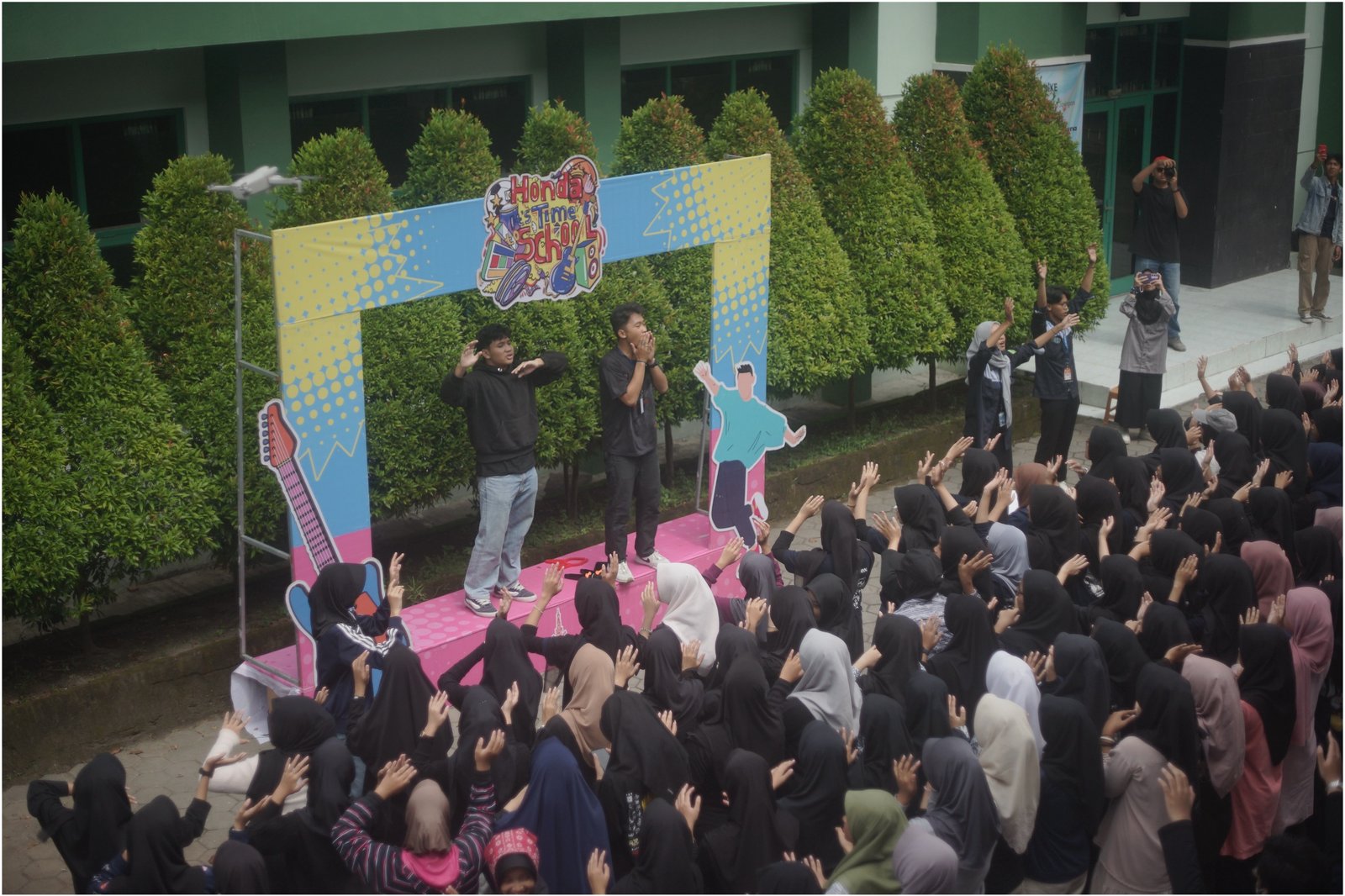 Honda It’s Time To School Sukses Menggandeng Enam Sekolah Penuh Talenta