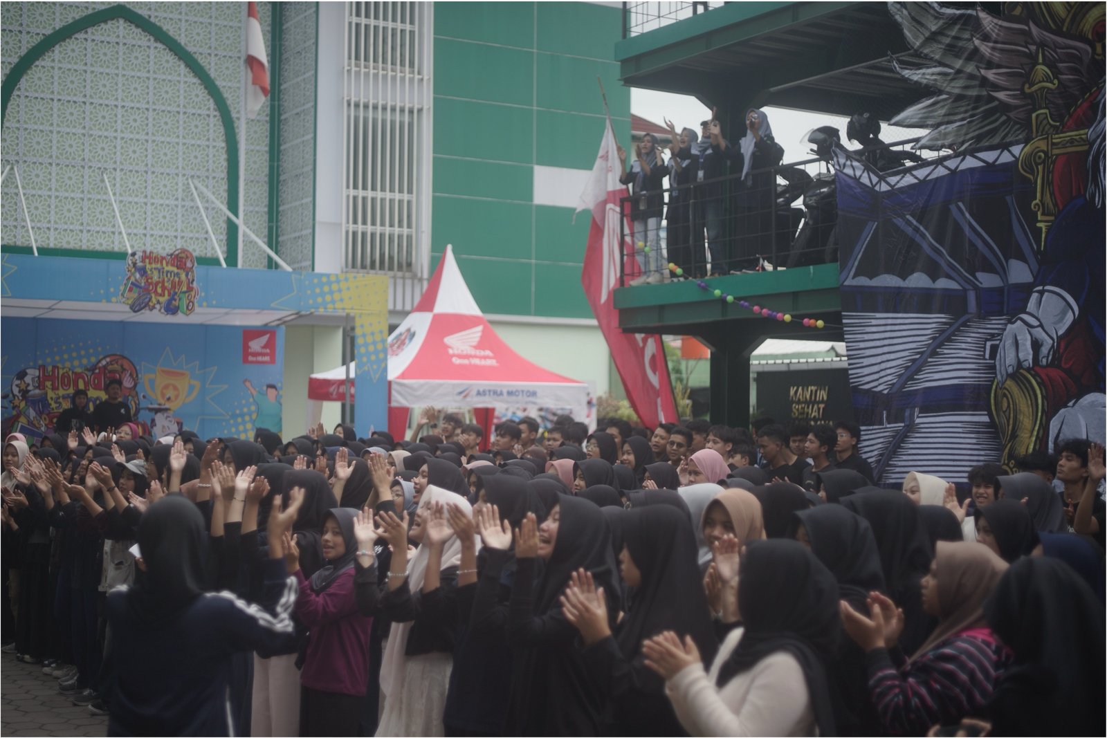 Honda It’s Time To School Sukses Menggandeng Enam Sekolah Penuh Talenta