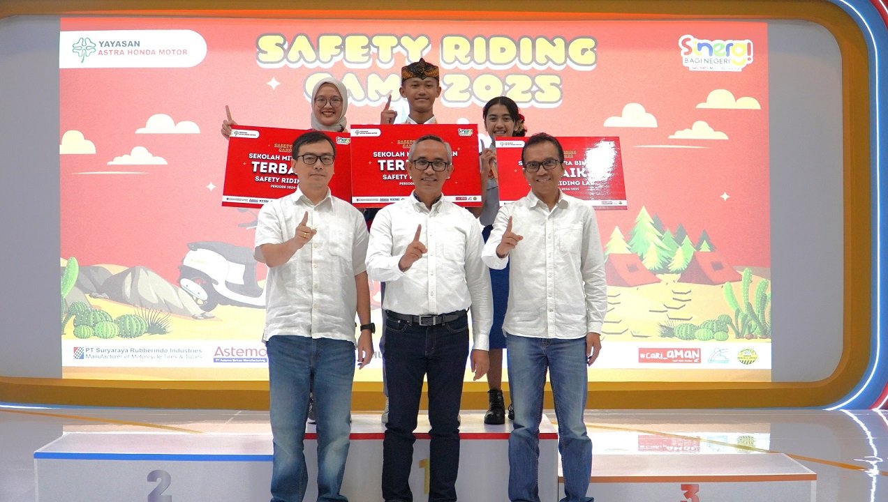 Kembangkan Budaya Keselamatan Berkendara di Safety Riding Camp 2025 Bersama Yayasan AHM