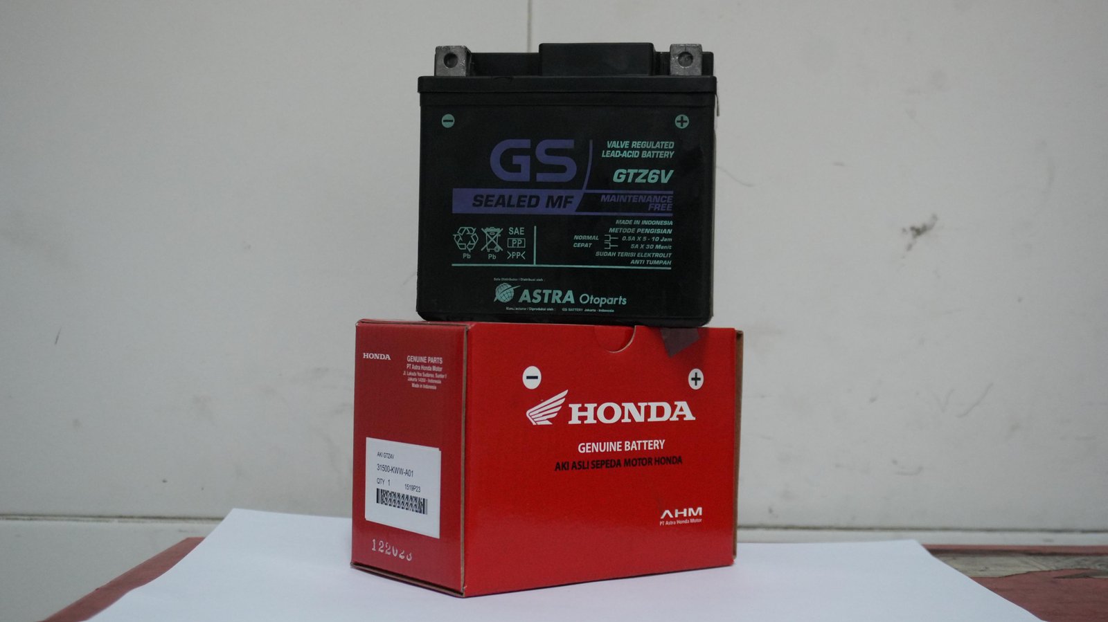 Perawatan Aki Sepeda Motor Honda