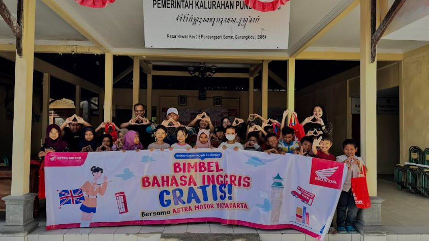 Astra Edulife Kembali Hadir, Astra Motor Yogyakarta Buka Kelas Bahasa Inggris Gratis
