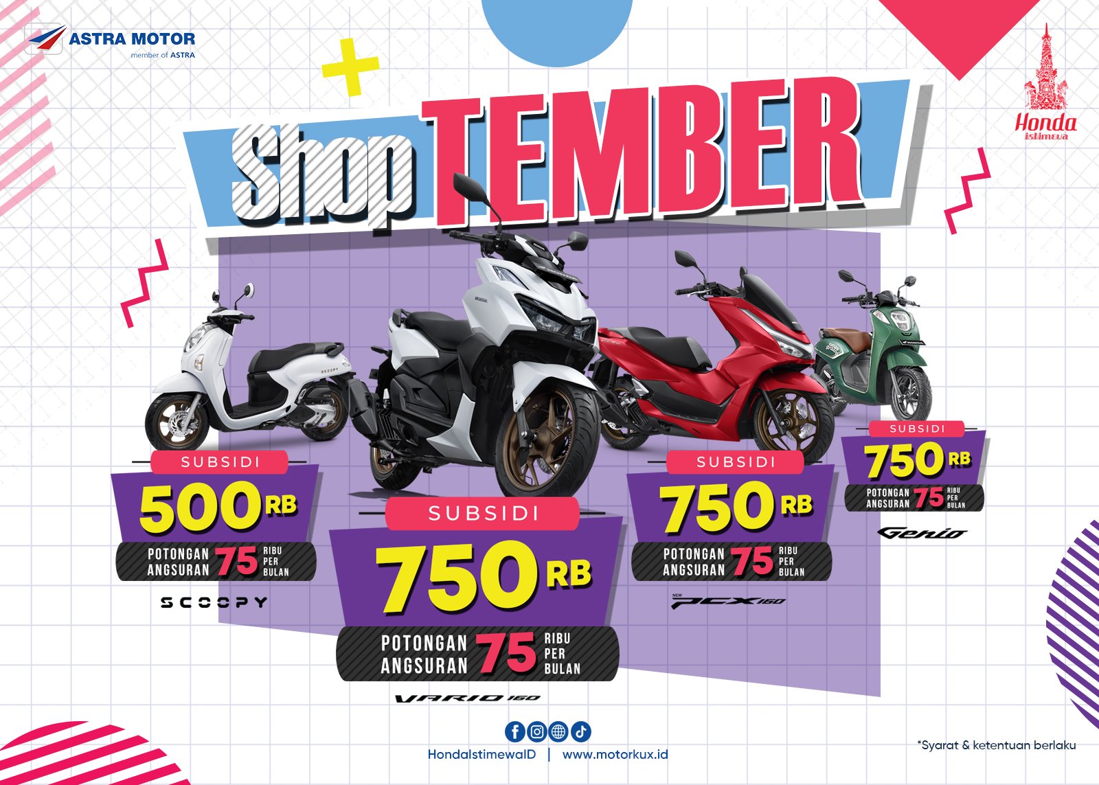 Astra Motor Yogyakarta Hadirkan ShopTEMBER