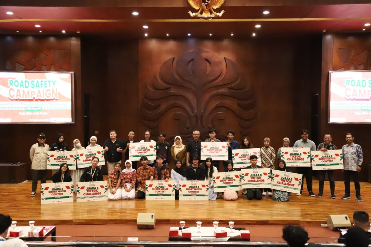 Mahasiswa Unjuk Prestasi, Ini Jawara Film Pendek Keselamatan Berkendara Dari Yayasan AHM