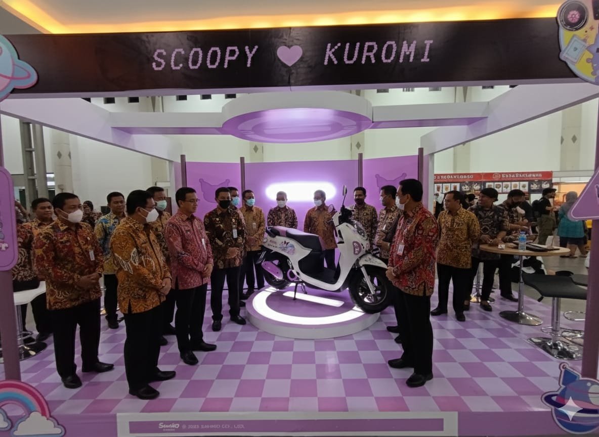 Honda Scoopy X Kuromi Hadir di Comic Paradise 5, Astra Motor Yogyakarta Gaet Anak Muda Pecinta Pop-Culture