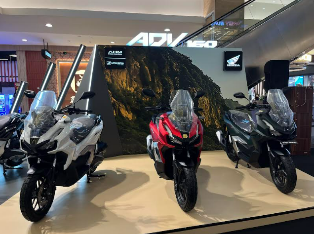 Menuju Regional Public Launching New Honda ADV160 Nampang Di Pakuwon Mall Jogja