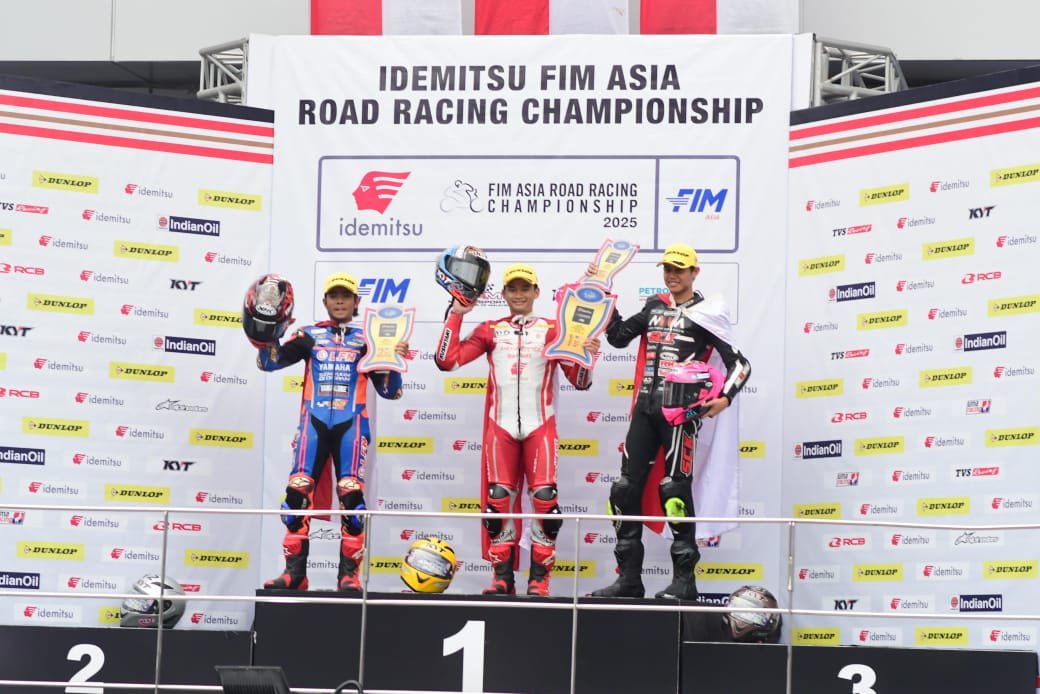 CBR Series Melesat, Pebalap Astra Honda Raih Tiga Podium ARRC Malaysia