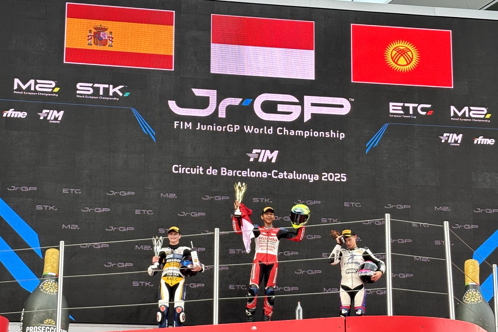 Lagi, Binaan Astra Honda Melesat Kencang di Barcelona Ciptakan Sejarah Untuk Indonesia