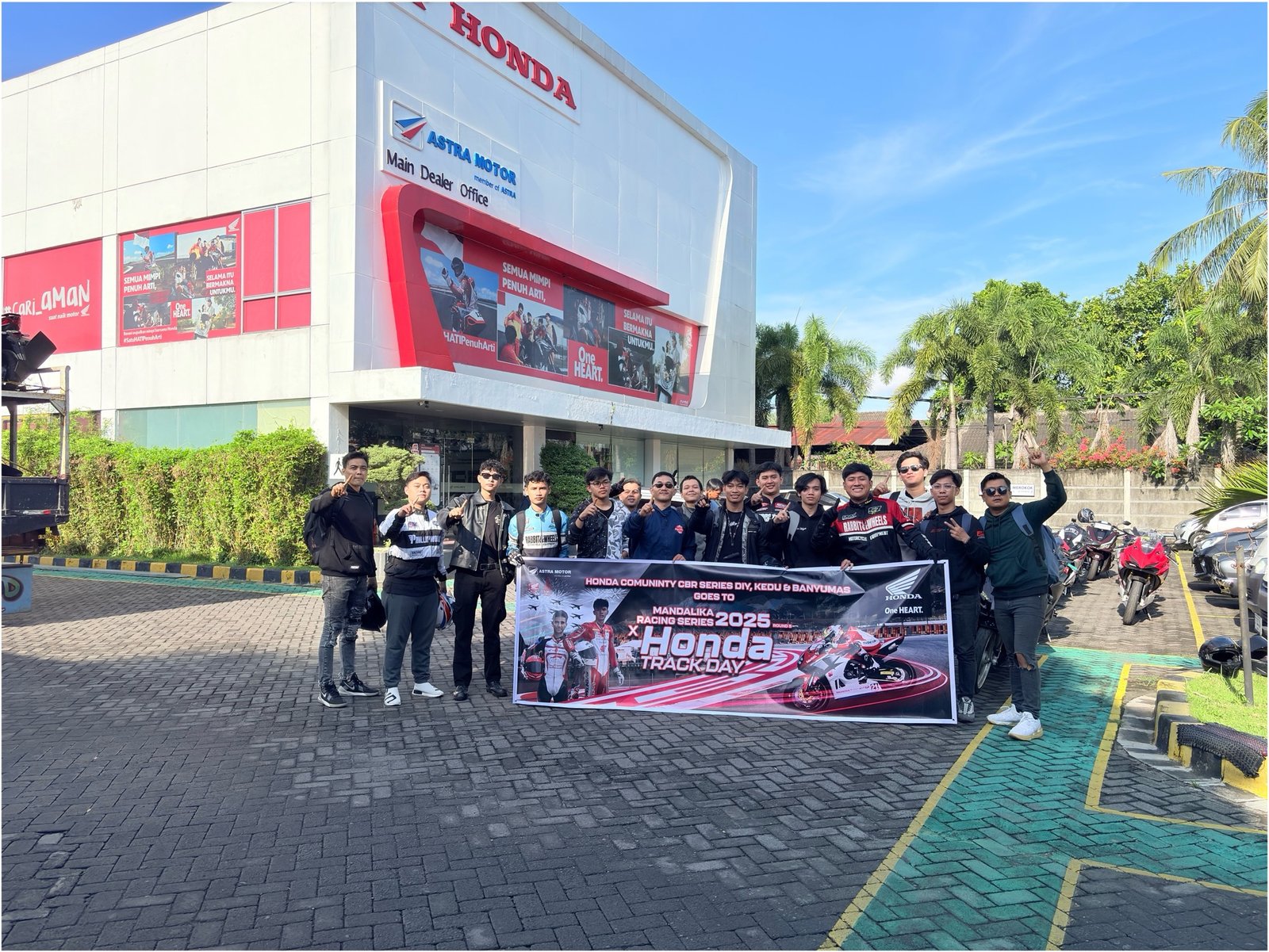 Astra Motor Yogyakarta Ajak Komunitas Honda CBR250RR Melesat Lebih Cepat di Mandalika