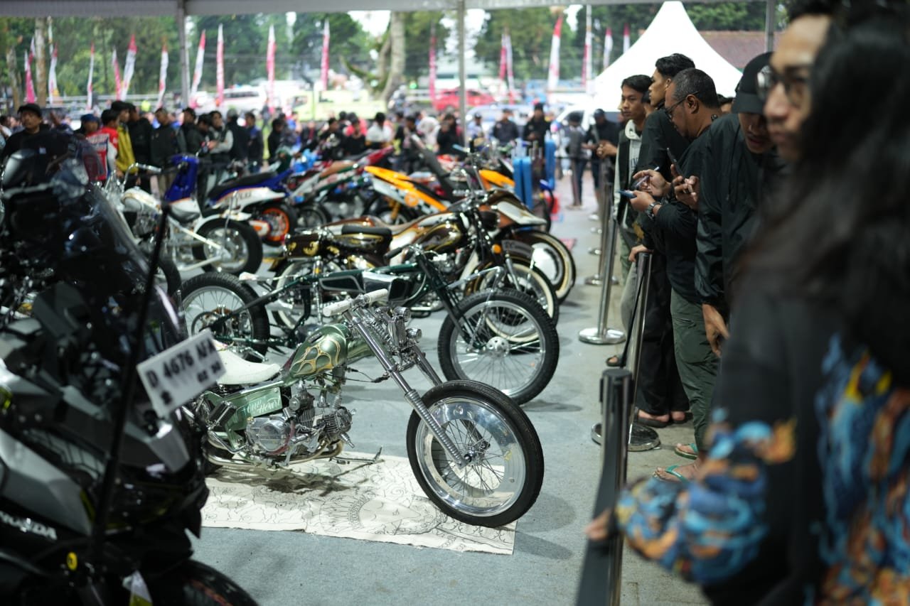 Jawara Modifikator Pamerkan Karya di Pesta Akbar Honda Modif Contest