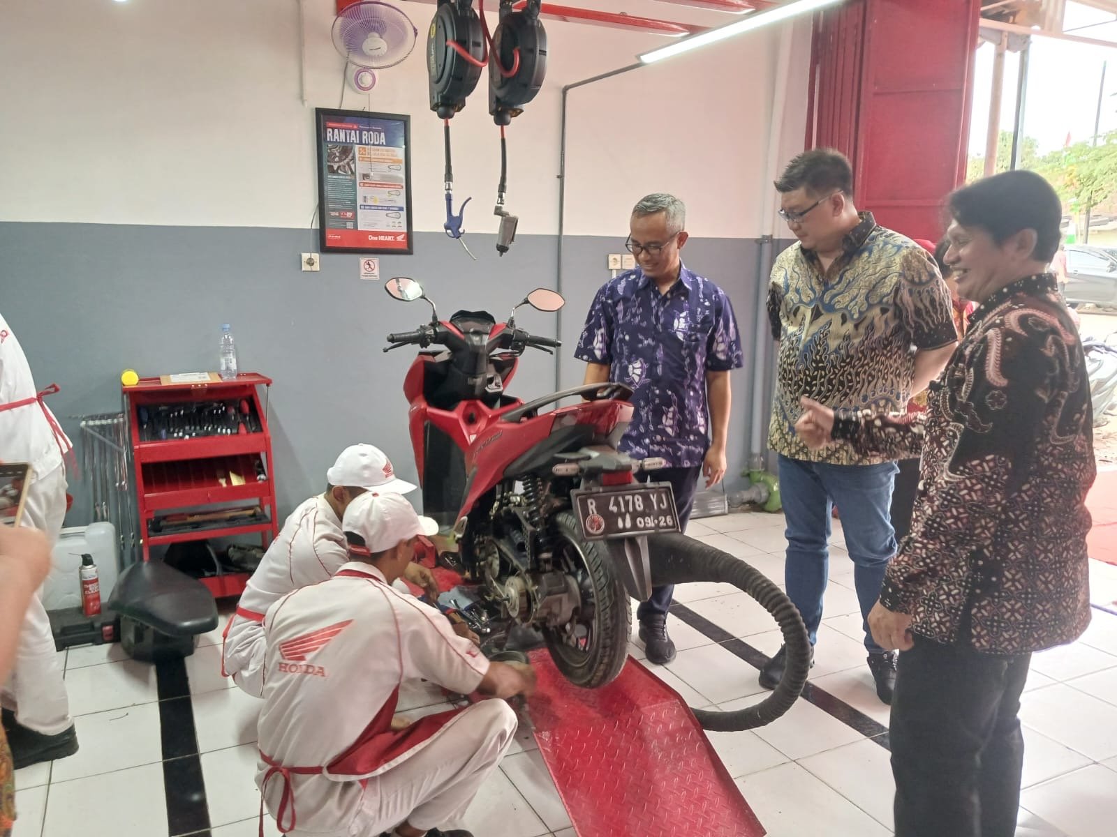 Astra Motor Yogyakarta Perkuat Pembinaan SMK Mitra Binaan AHM di DIY, Kedu, dan Banyumas