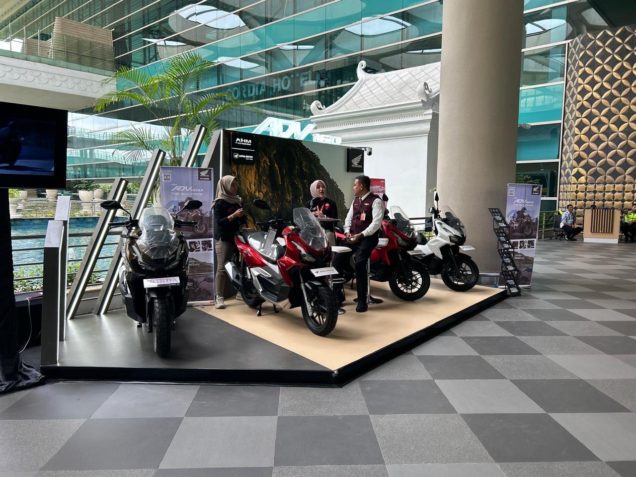 New Honda ADV160 Sapa Wisatawan di Yogyakarta International Airport