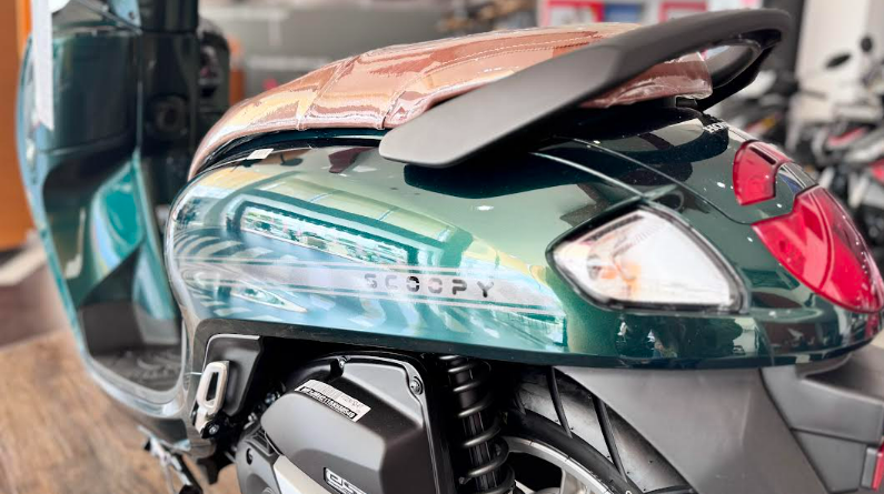 Honda Scoopy Tampil Semakin Retro Dengan Tambahan Aksesoris Resmi Honda