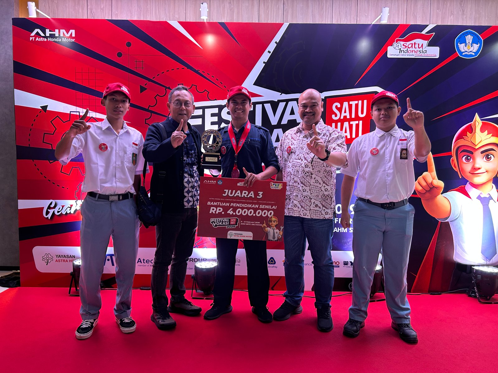 Astra Motor Yogyakarta Raih Prestasi di Festival Vokasi Satu Hati 2026