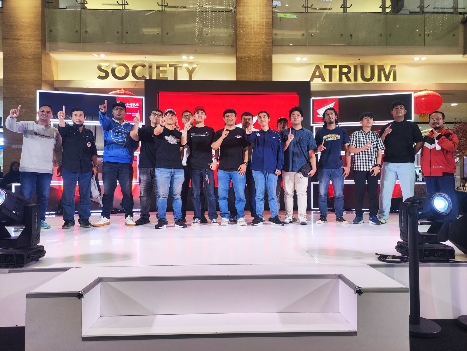 Puluhan Bikers Honda Vario Ramaikan Peluncuran New Vario 125 di Pakuwon Mall Jogja