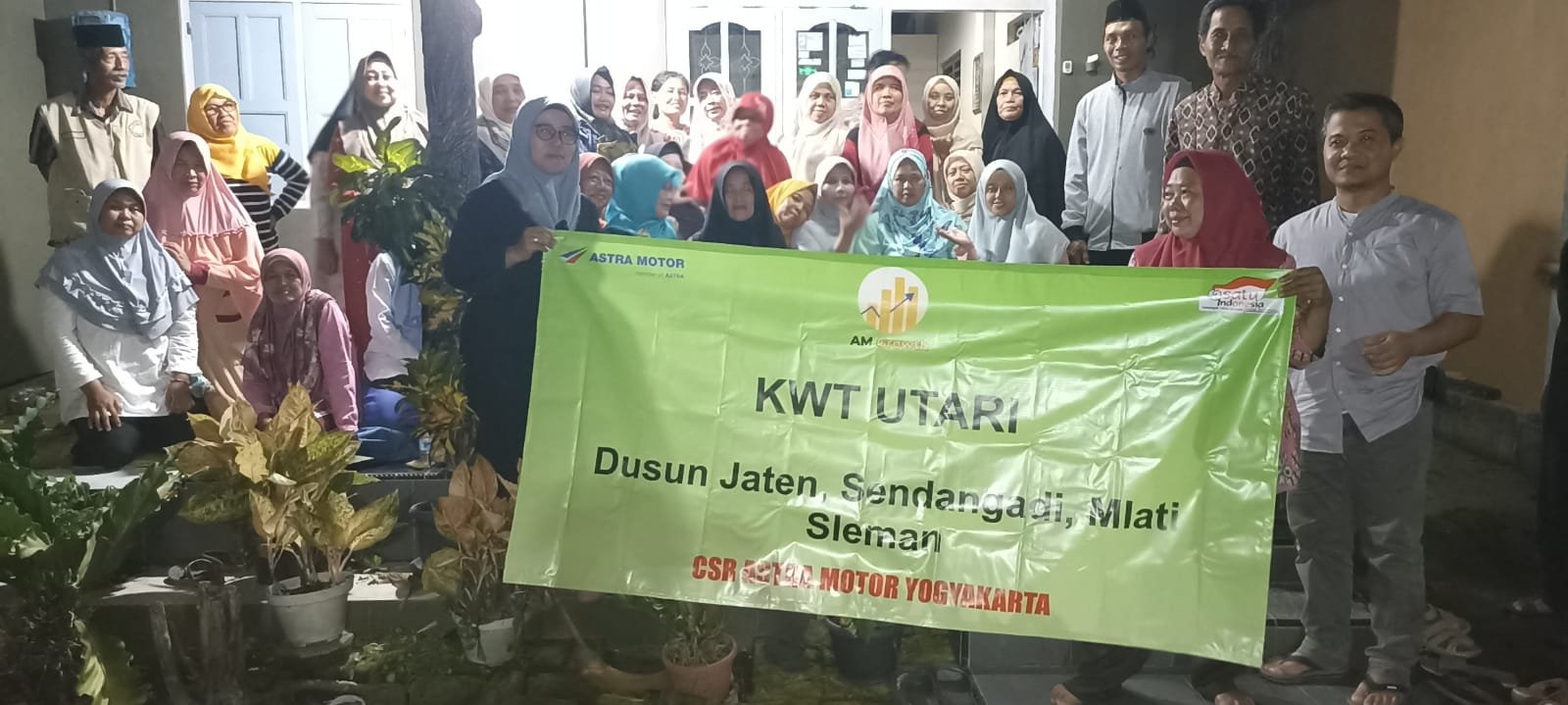 Astra Motor Yogyakarta Dukung Kelompok Wanita Tani Utari Sleman Lewat Program Pemberdayaan