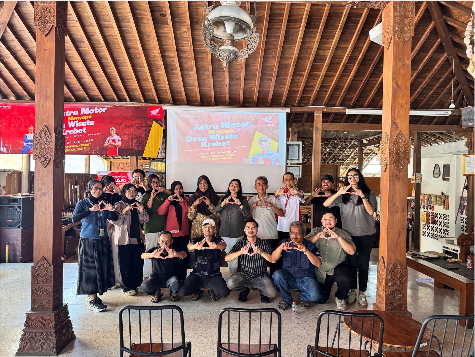 Astra Motor Yogyakarta Sukses Gelar "Astra Motor Menyapa Desa Wisata Krebet"